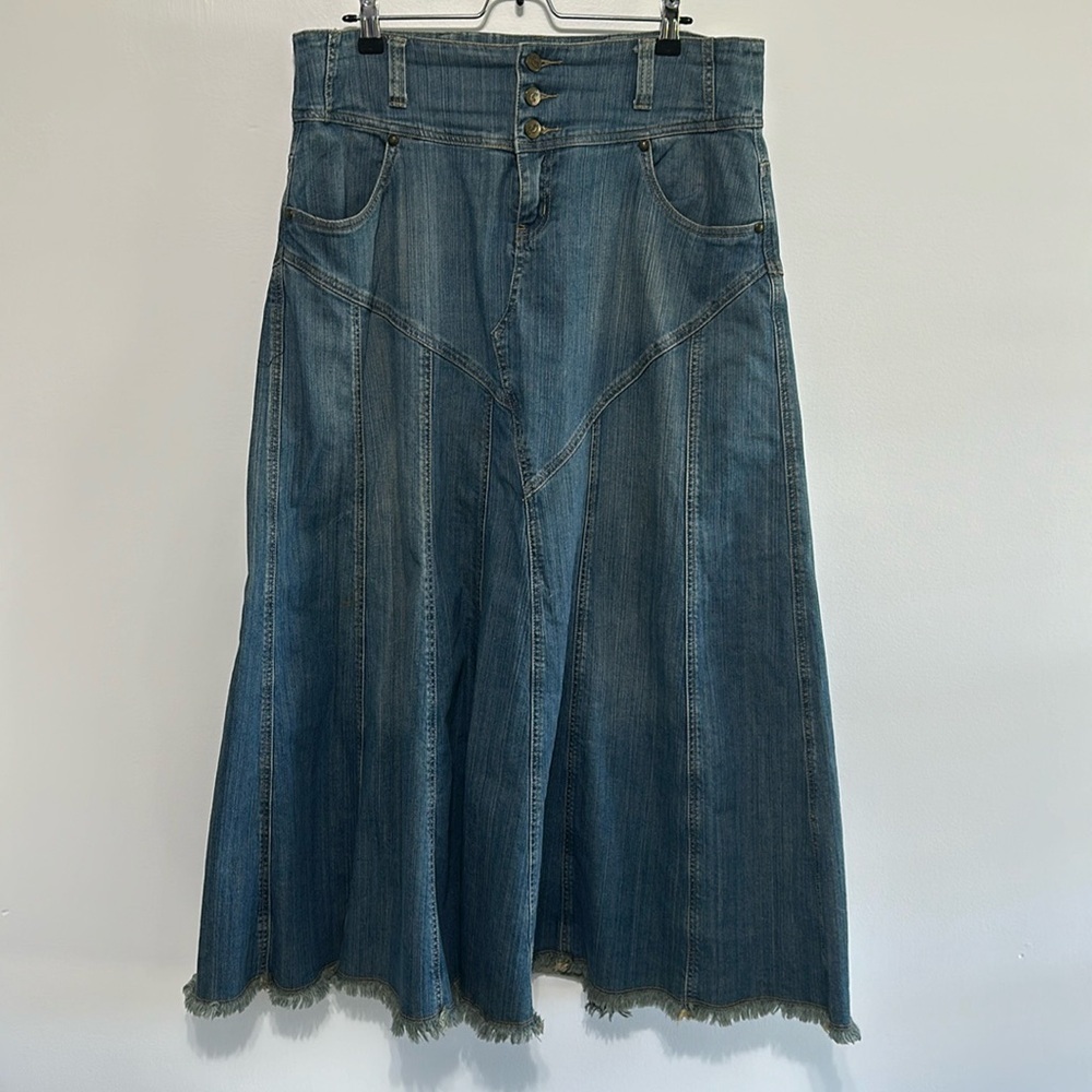 Style J Denim skirt full vintage​